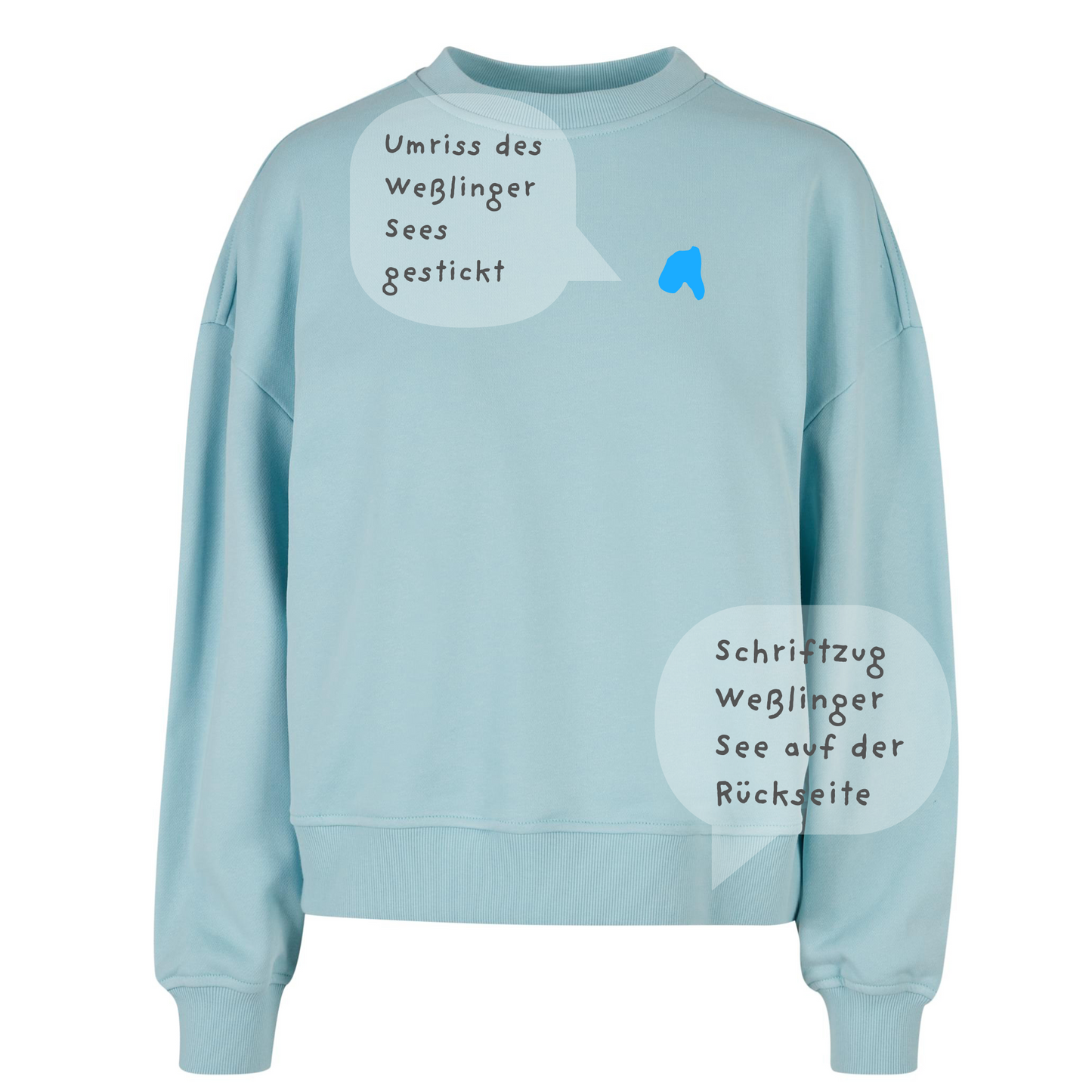 Weßlinger See Sweater – dein Ort zum Anziehen.