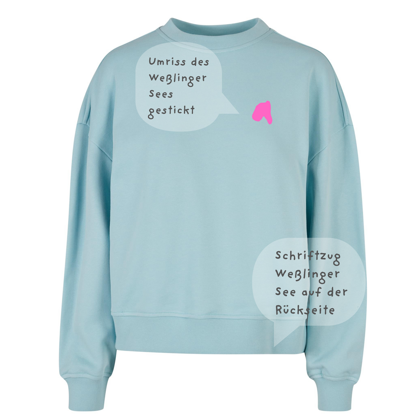 Weßlinger See Sweater – dein Ort zum Anziehen.