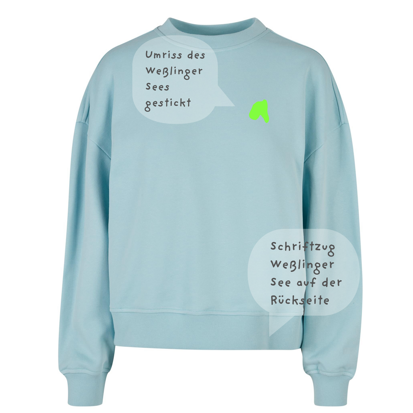 Weßlinger See Sweater – dein Ort zum Anziehen.