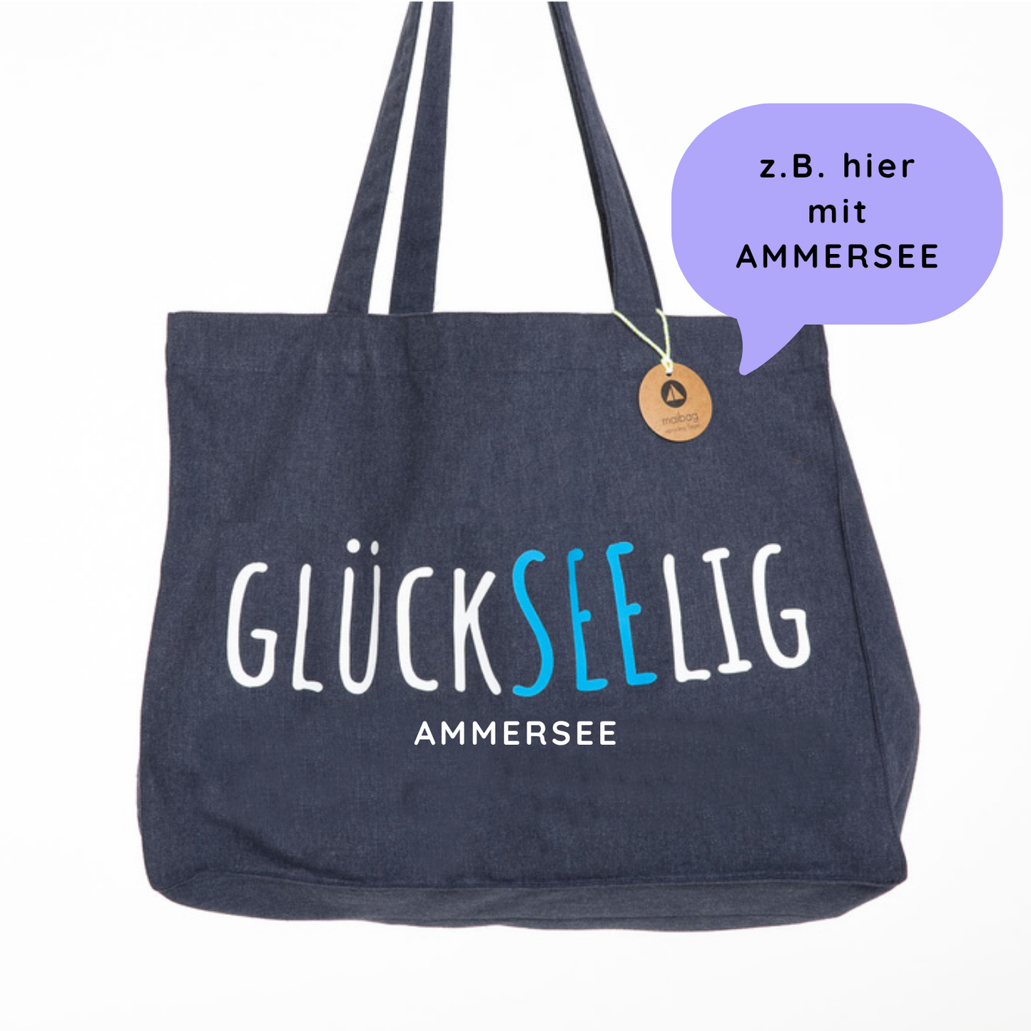GlückSEElig – Organic Shopping-Bag