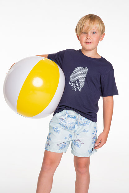Weßlinger See – Kids Organic Shirt Navy