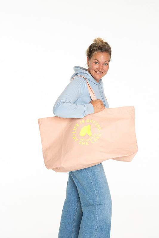 Life is better at the lake - Weßlinger See Shopper XXL