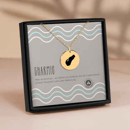 Charmie Wörthsee Edition – Kette mit Seegravur