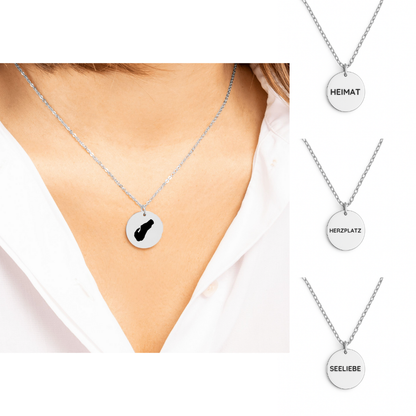 Charmie Wörthsee Edition – Kette mit Seegravur