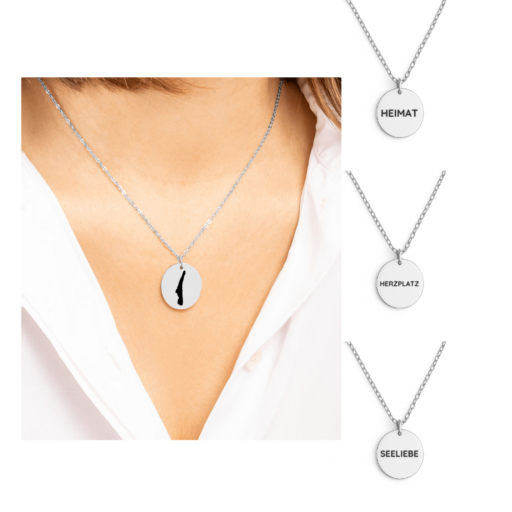 Charmie Starnberger See Edition – Kette mit Seegravur